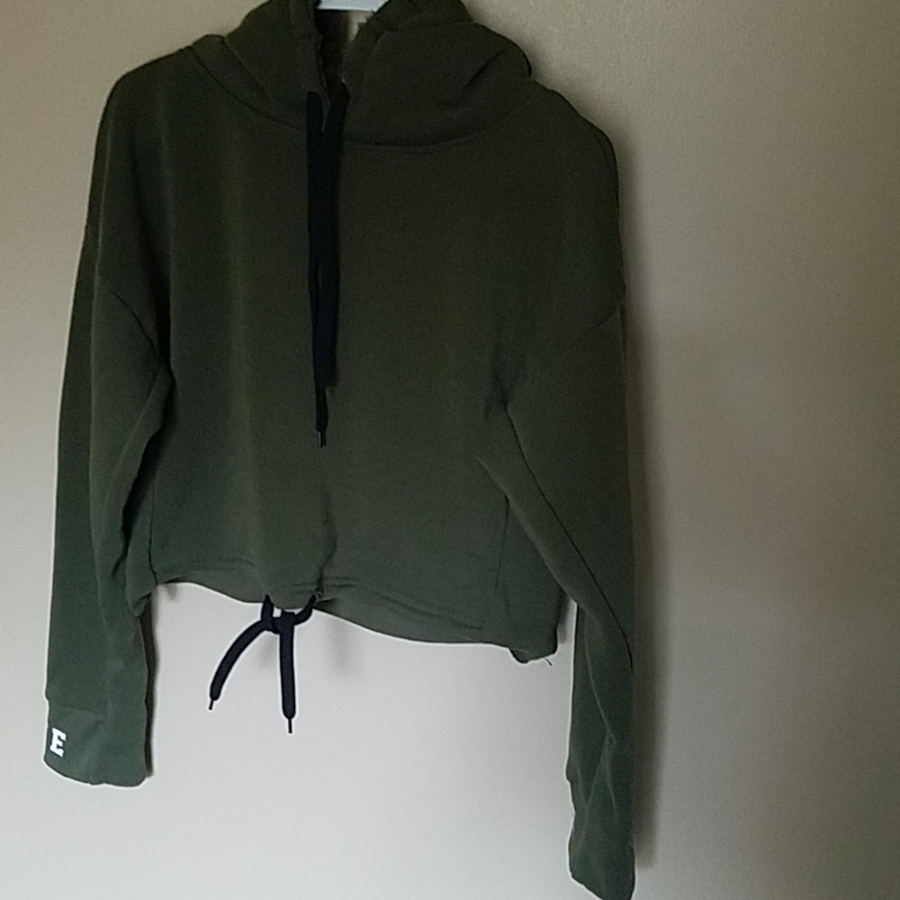 Crop top hoodie